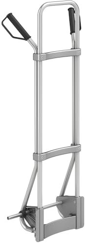 eurokraft | Sackkarre | Rahmen | Tragfähigkeit 200 kg | Aluminium