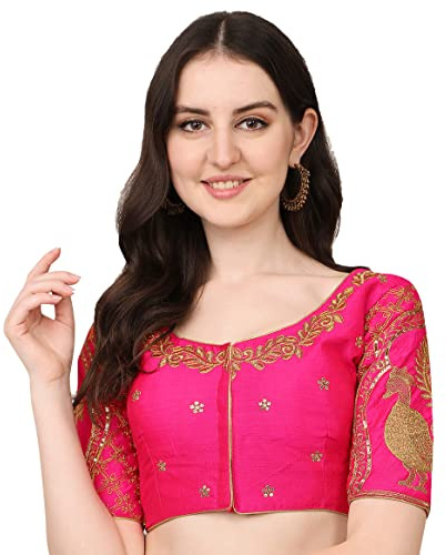 Pujia Mills damblus, ärmlös, blommönster, siden, rosa, 38