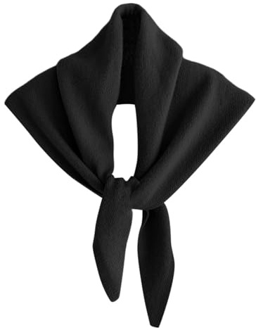 Echarpe Triangle Femme Laine Thermique Petite Écharpe Printemps D'Été Foulard Tricotée Chaude Châle Polyvalente Douce Élégant Écharpe Triangulaire Pour Université Adolescent Y2k Sorties Châle 2026