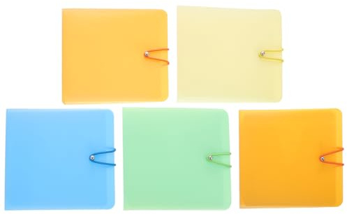 Amosfun Caja De Cd 12 Plazas Organizador Compacto Para Almacenamiento Y Protección De Discos Cd Y Dvd Soporte De Carpetas Para Uso Doméstico Y Coleccionistas