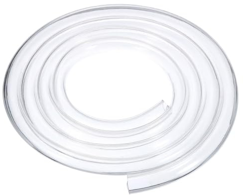 QUARKZMAN PVC-slang 19 mm ID x 24 mm OD (3 meter) – akvarieslangar – gummislang ölslang flexibel, livsmedelssäker och transparent för dricksvatten, hushåll och industri