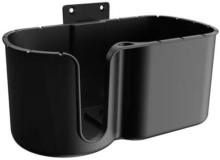 Universal Wall Mount Cup Holder & Storage Organizer for Boat, RV, Bath
