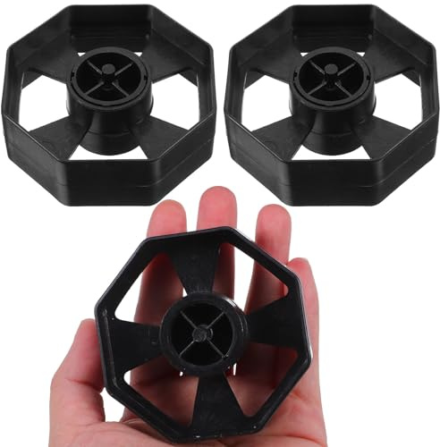 DOITOOL Dispenser per Nastro Adesivo da Tavolo con Rotelle, Nucleo di Ricambio 6 Pezzi (3 Grandi + 3 Piccoli), Rullo Riduzione Attrito, Compatibile Standard 25 Mm, Accessori Ufficio