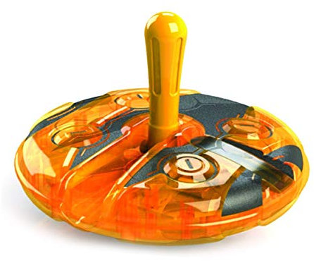 Goliath 85253 - i-Top Infinite Orange, Kreisel mit elektronischem Zählwerk und LED Anzeige, viele spannende Spielmodi und Effekte, Knacke den Highscore, Kompass-Modus, ab 8 Jahren