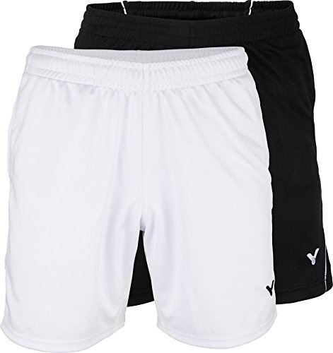 VICTOR Herren Shorts Function 4866, Schwarz, 140, 486/0/140