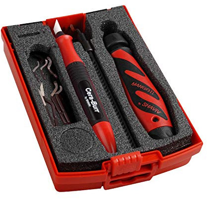 Entgrater-Set Premium – speziell für Kunststoffe – ideal für den 3D-Druck-Bereich – 11-teilig