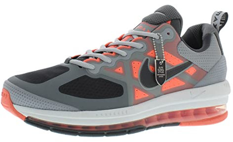 NIKE Air Max Genome Herren Running Trainers CW1648 Sneakers Schuhe (UK 8 US 9 EU 42.5, Light Smoke Grey Iron Grey 004)