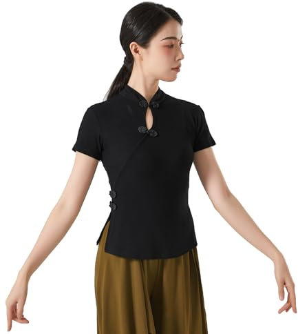 Angcoco Hauts Cheongsam Traditionnels Chinois élégants pour Femmes