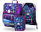 Baagl Schulranzen Jungen Mädchen Set 3 Teilig, Ergo Schultasche für 1. Klasse, Ergonomische Grundschule Ranzen Tornister mit Brustgurt (Jungle Panda)