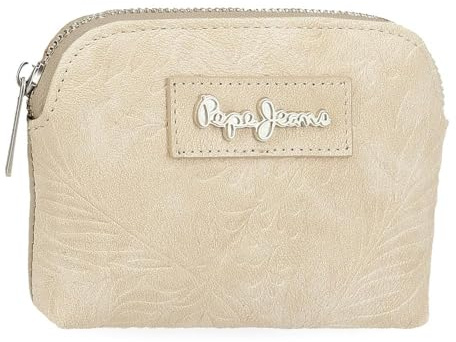 Pepe Jeans Jana, lässige Reisetaschen, blau und beige, aus Polyester und Kunstlederdetails von Joumma Bags, beige, Talla única, Geldbörse