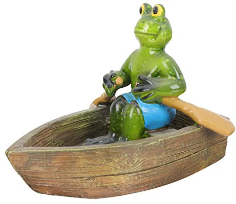 JOINPAYA Estatua de de Decorativa para Jardín Adorno de Paisaje Acuático Figura de para Estanque y Piscina Decoración para Exteriores