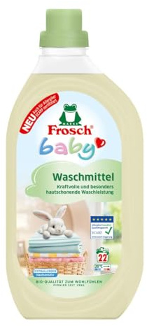 Frosch Baby Waschmittel - 1,5 l, Flüssigkeit, Babywaschmittel, Kamille, 21 Waschladungen