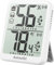 Antonki Room Thermometer Small Hygrometer Indoor Humidity Monitor Sensor, Digital Temperature and Humidity Meter Gauge for Home, Baby Nursery, Reptile, Greenhouse - Battery Included