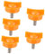 5 Piezas Accesorios Para Exprimidores Tornillo Plastico Para Exprimidor Tornillo De Fijación Pelado Exprimidor De Citricos Herramienta Zumo De Naranja El Plastico Suministros