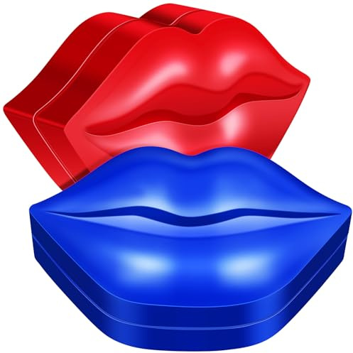 PACKOVE 2 Cajas de Exfoliantes para Labios Hidratante para Labios Secos Ingredientes Humectantes Formato Portátil Forma para Uso Diario y Eventos