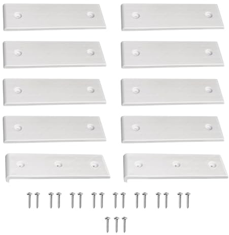 Boat Trailer Glide Bunks - Bunk Slides, Slick Pads | 3x10 Inch Heavy Duty Enders, 10pcs Marine Trailer Glide Kit For Easy Boats Launch & Load, ABS Accessories For Fishing Boat & Watercraft