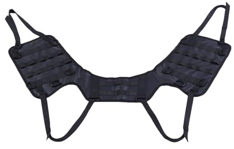 Luocute Base di Montaggio per Borsa Sella per Moto, Base di Montaggio Universale in Poliestere Ad Alta Resistenza per Borse Sella, con Fissaggio Stabile per la Guida con capacità