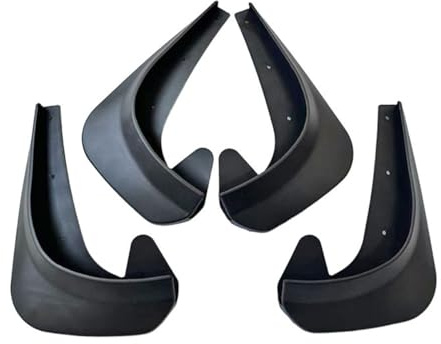 TDXWFBH 4 PCS Parafanghi Auto per Fiat Panda 2000-2018 2019 2020 2021 2022 2023 2024 2025 2026, Paraspruzzi Parafango Protettiva Protezione Antispruzzo Guardie Fango