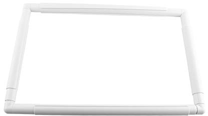 Cadre de Broderie Square, Cadre de Point de Croix en Plastique Cadre de Clip en Plastique Rectangle pour Point de Croix Outil de Couture(43.1*27.9cm)