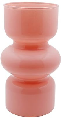 Vase Géométrique Moderne en Verre - Hydroponique, Décoratif pour Fleurs - Maison, Bureau, Mariage - Rose