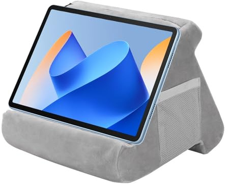 Behogan Support de tablette en forme de triangle avec étui, mini support informatique, support de lecture, support de livre, support de téléphone iPad, lecteur électronique, smartphone