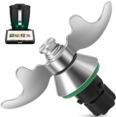 Inwee Coltello per Impastare per Bimby TM6 TM7 TM5, Coltelli Lame per Vorwerk Thermomix Bimby TM5 TM6 TM7 in Acciaio Inox, Nessun Residuo di Pasta, Pulizia Rapida della Lama