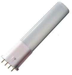 YSJX luci ad Ampio voltaggio, Confezione da 10, lampade a Tubo LED Ac85-265V 2G7/2GX7 4W 18-2835smd, Dimensioni: 19x37x116mm, Lampadine per la casa(Cold White,2G7 Milky)