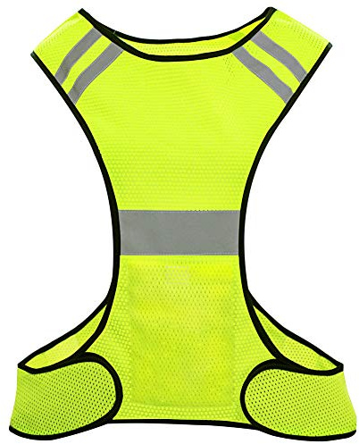 Biqing Hi Vis Vest Reflective Running Vest High Visibility Vest For Running Walking Cycling Jogging