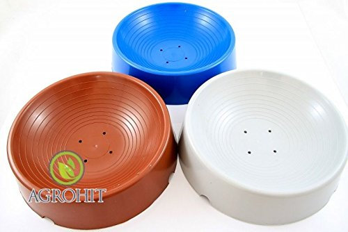 AGROHIT Nistschalen für Tauben, 20 Stück Taubennistschalen aus Kunststoff, für Taubennester & Zucht, Leichte Reinigung, Nest für Taubenzucht, Taubennest, Taubennesthaus, Ø 23 cm