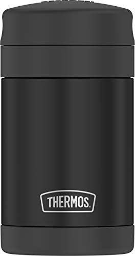 Thermos Funtainer 16 Ounce Food Jar, Matte Black