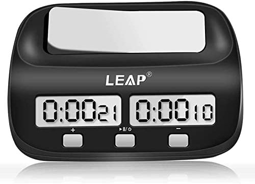LEAP Digitale Multifunktions - Display Schachuhr Count Up Down Timer elektronische Brettspiel -Wettbewerb Clock Gift Box