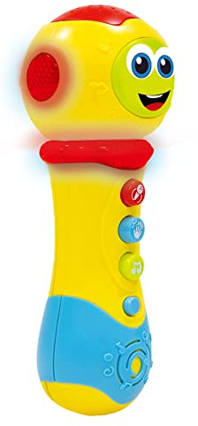 Liscianigiochi 100606 Microphone 2 IN 1, CAROTINA Baby 2-in-1 Mikrofon