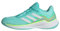 adidas Damen Novaflight Volleyball Shoes Schuhe, Flash Aqua/Cloud White/Lucid Lemon, 39 1/3 EU