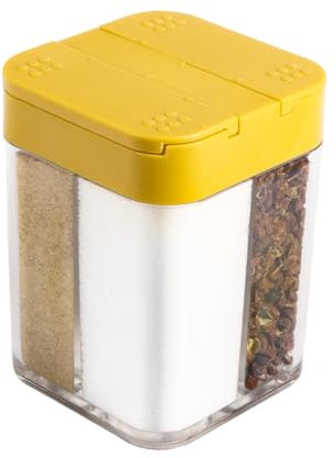 Spargispezie 4 in 1, campeggio, accessori da campeggio, cucina, barattoli per spezie, accessori da campeggio per barbecue, gite ed escursioni all'aperto