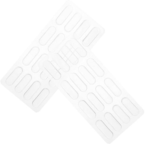 Lurrose 2Pcs Collision Strips for Cabinet Doors Impact Absorbing Desk Edge Bumper Guard for Furniture Protection Versatile Cushioning Pad for Walls Tables
