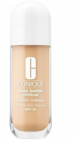 Clinique Even Better Clinical Vitamin Makeup Skin Tint Foundation SPF 50 With Vitamin C, Vitamin E + Vitamin B3 | Light Coverage + Radiant Finish