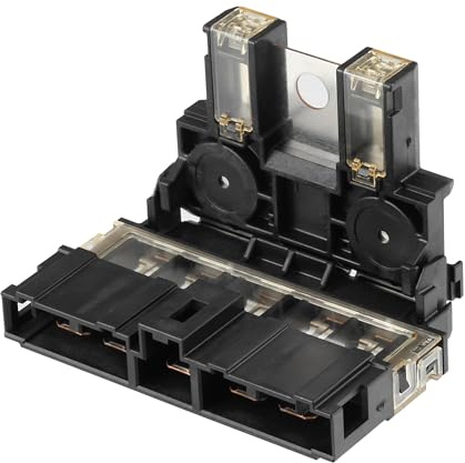 Partuto Battery Fuse Terminal Assembly for Nissan G35 Plastic Black 1 Pc | Durable Material
