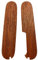 Aibote 1 Paar Naturholz Griff Skalen Griffe Patch DIY Werkzeug Ersatz Griffe Fit für 91mm Victorinox Schweizer Taschenmesser (Palisanderholz)