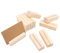 UEAVOID 10 Pezzi Segnaposto Legno di Faggio, Portacarte di posizione, Clip per foto, Portaposizione in legno per matrimoni, ristoranti, conferenze