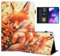 Rostsant Hülle für Lenovo Tab M10 3rd Gen 10.1 Zoll - PU Leder Magnetischer Ständer Wallet Tablet Schutzhülle 2022 Blumenfuchs