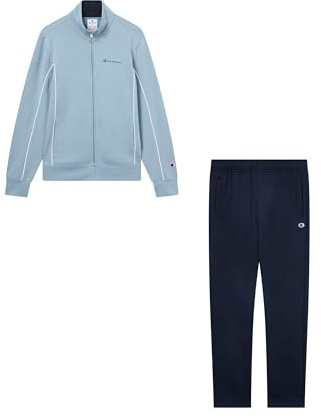 Champion Legacy - Chándal para hombre, logotipo pequeño, L, azul claro, azul claro, L