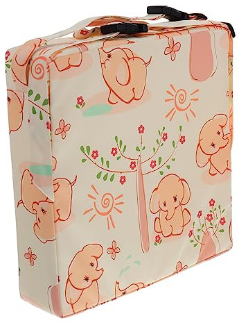 BESTOYARD Sitzerhöhungskissen für Esszimmerstühle Kinder erhöhen Pad Kinderkissen Kinderstuhl Sitzkissen Kinderstuhl Booster Sitzkissen Sitzauflage für Kinderhochstuhl Sesselbahnkissen Rosa