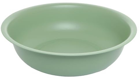 itsisa Dekoschale aus Metall, Pastell-grün D:47 cm - als Mini Teich Balkon, Deko Schale Garten, Blumenschale