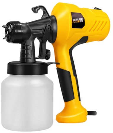 EPIGEIST 1pezzi Spray per Decorazioni di Torte Penna Alta Pressionper Icing per Eventi e Feste Colore Giallo Strumento da Cucina per Pasticcerie e Fai da Te