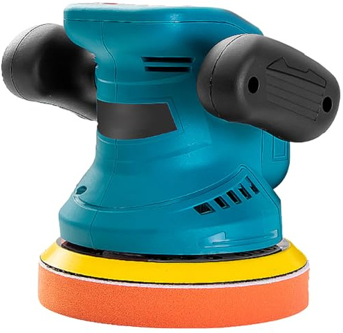 Polisseuse Électrique 3 Vitesses Réglables Cire De Voiture Polissage Marbre Outil Ergonomique Construction ABS Machine Excentrique