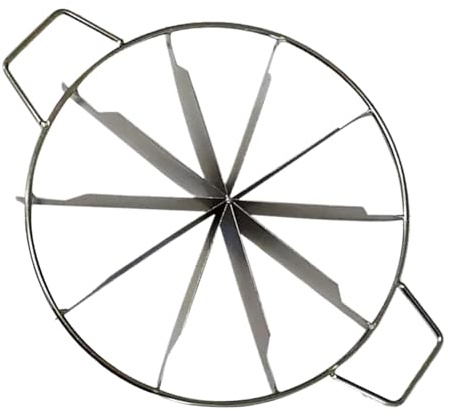 Fetta Di Torta - Tagliatorta Rotondo In Acciaio Inossidabile Per Tagliare 6/9/10 Fette Uguali - Multifunzionale Utensili Da Cucina Per Torte Pasticceria Cucina Casa Eventi Pasticceri