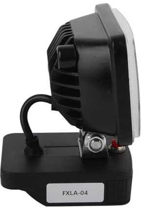 Cocoarm Lampada da Lavoro a LED Lampada da Illuminazione Portatile con Testa in Lega di Zinco ABS 26 LED 18V per Batteria Strobo e modalità Fisse per Illuminazione da Esterno per Tende da Garage in