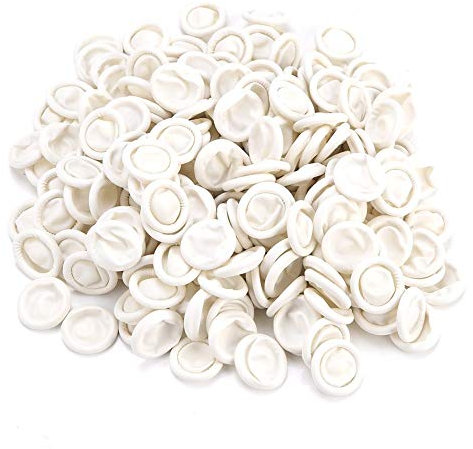 Latex-Fingerbetten, Fingerschutz, Fingerhandschuhe, Einweg-Fingerschutz, handgefertigt auftragen, elektronische Reparatur 300-tlg