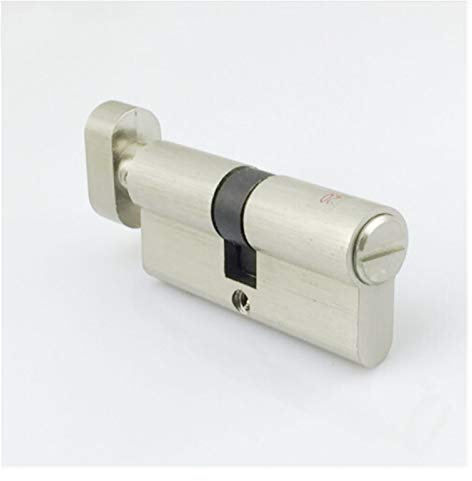 Serrure Porte Salle de verrouillage de la porte en laiton Toilette 70 80 mm de bouteille de cylindre de serrure serrure serrure serrure serrure cylindre de salle de bain sans clé Cylindre De Serrure