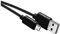 EMOS micro-USB Schnellladekabel auf USB-A 2.0, 480 Mbit/s Ladekabel Typ A auf micro-B für Schnellladen und Datenübertragung, 2 m, schwarz